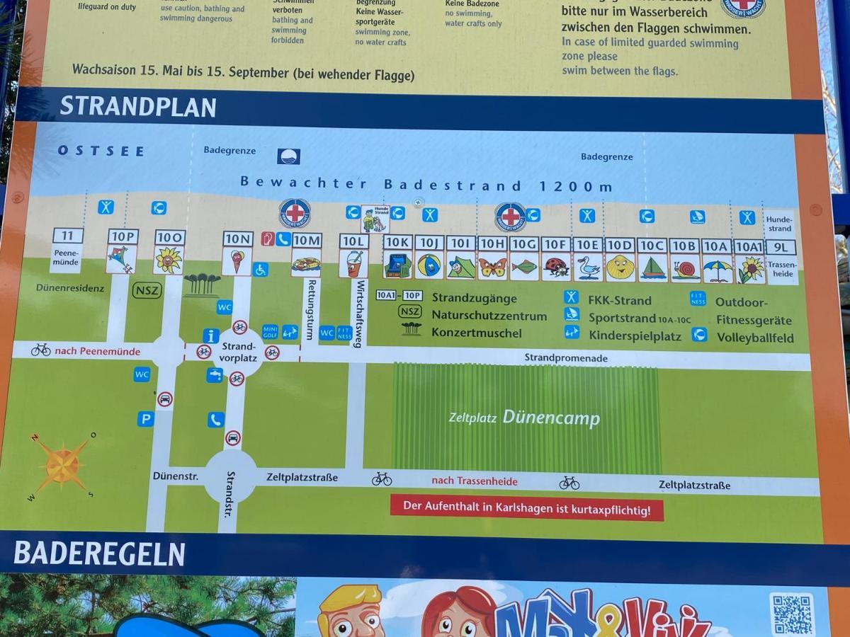 Duenenresidenz Karlshagen - Ferienwohnung Ginsterweg 외부 사진